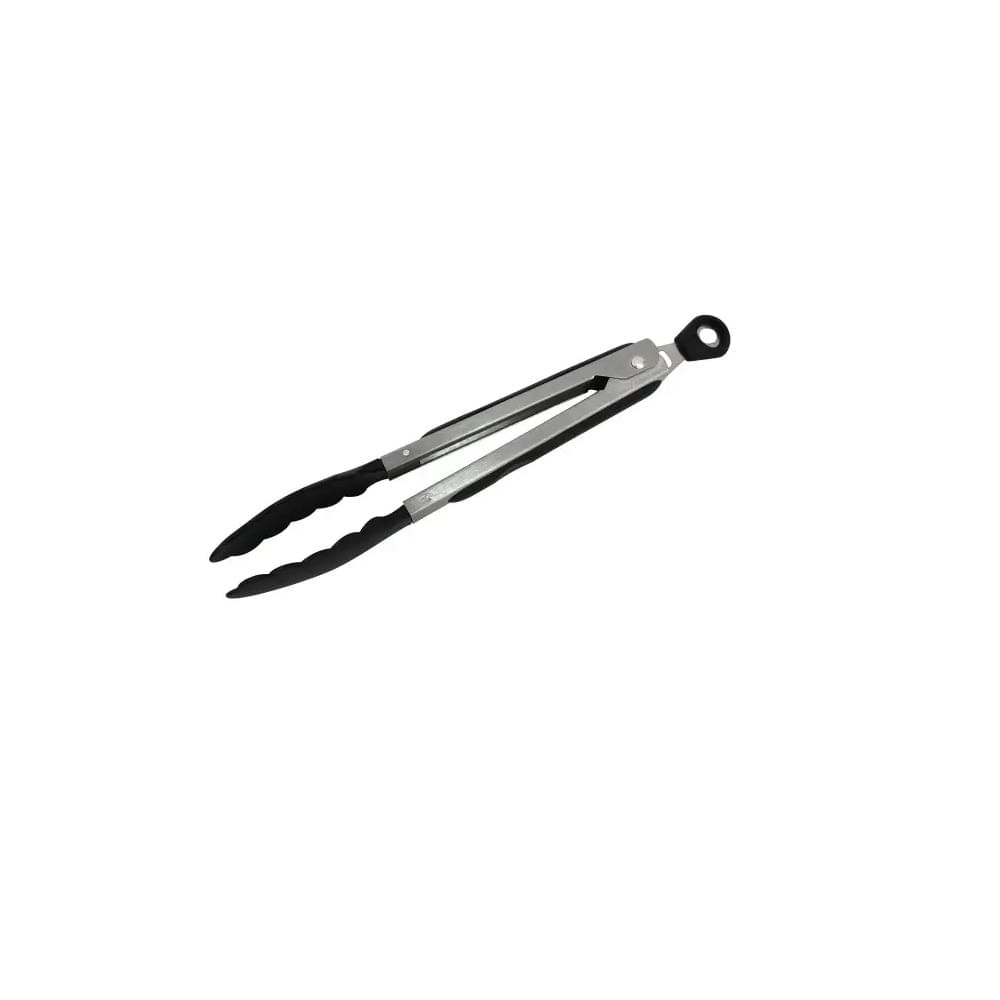 Pinca ou pegador com pontas de silicone - Preto
