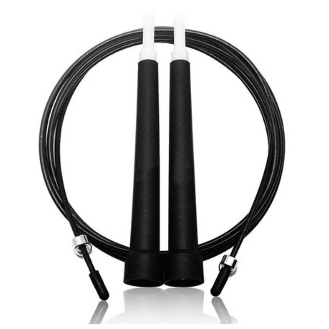 Corda de Pular de Aço Resistente Ajustável Exercício Funcional Crossfit Academia Fitness 3m