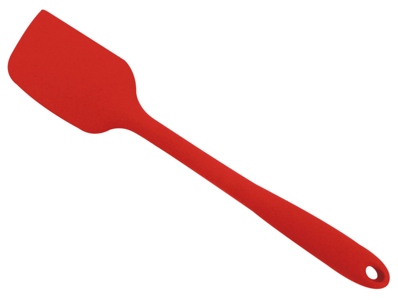 Espátula Grande de Silicone - Vermelha