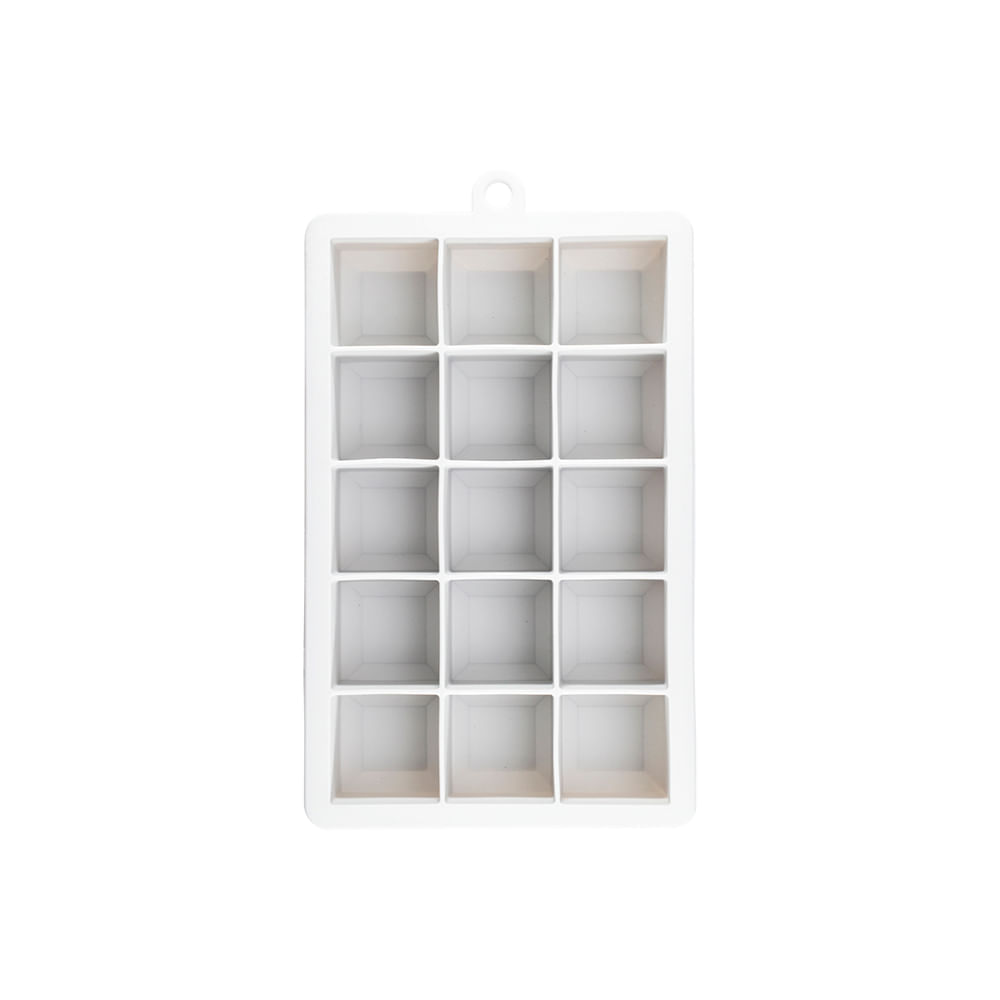 Forma de silicone Gelo papinhas FORNO FREEZER 15 cubos