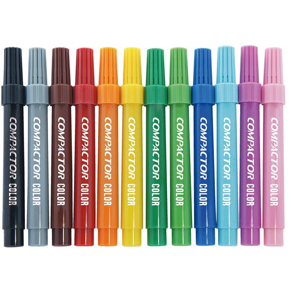 Caneta Hidrografica Galinha Pintadinha 12CORES