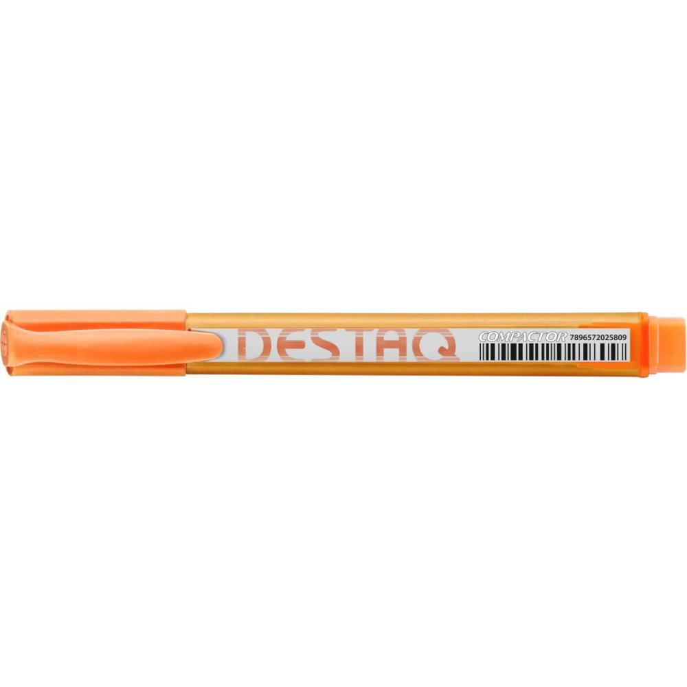 Caneta Marca Texto Destaq Fluorescente Laranja