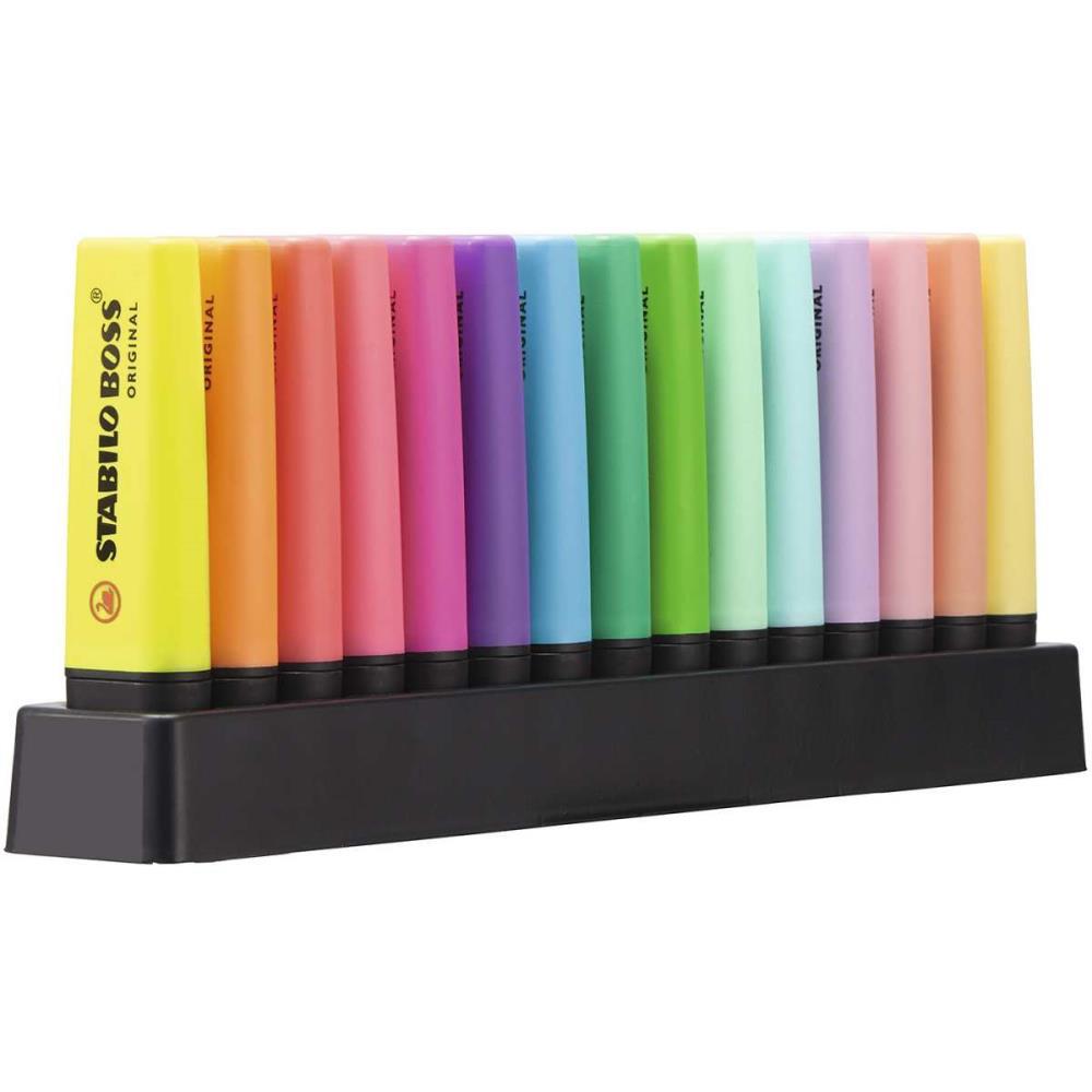 Caneta Marca Texto Stabilo BOSS 15CORES