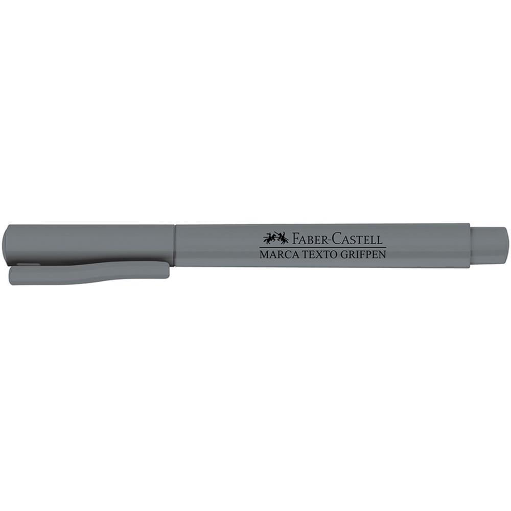 Caneta Marca Texto Grifpen Cinza