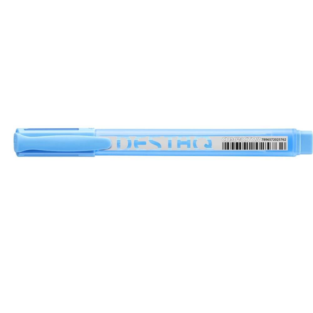 Caneta Marca Texto Destaq Fluorescente Azul