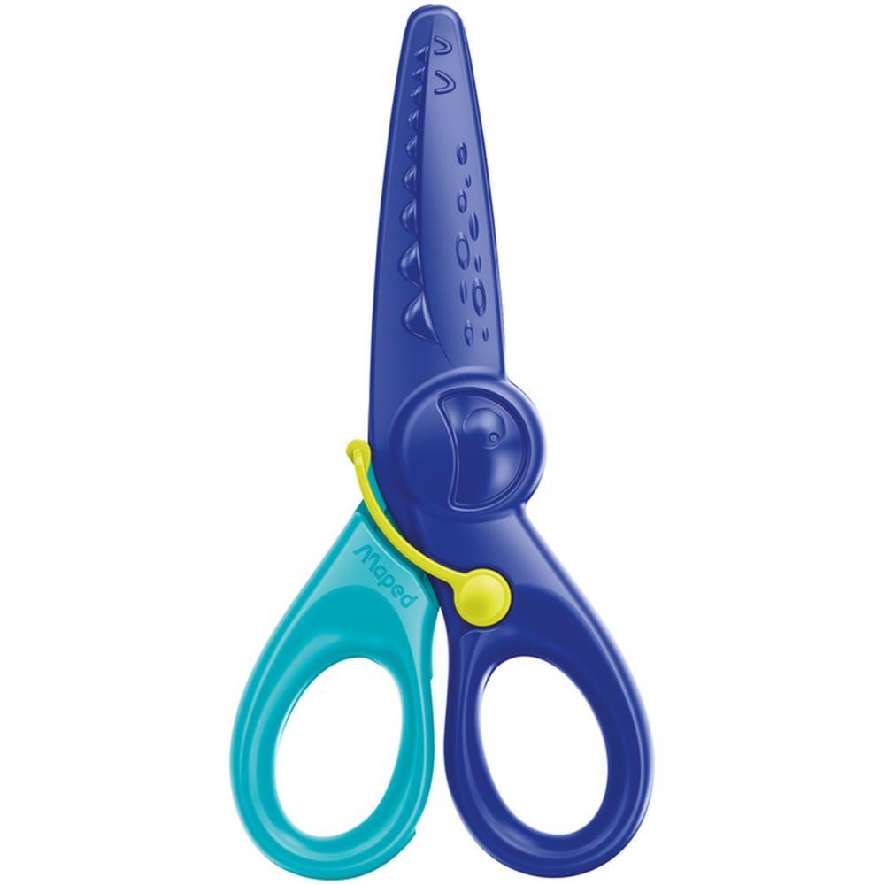 Tesoura Escolar Kidipulse Jacare 12CM