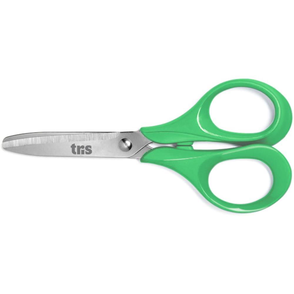 Tesoura Escolar TRIS CLASS 13CM Cores Pastel
