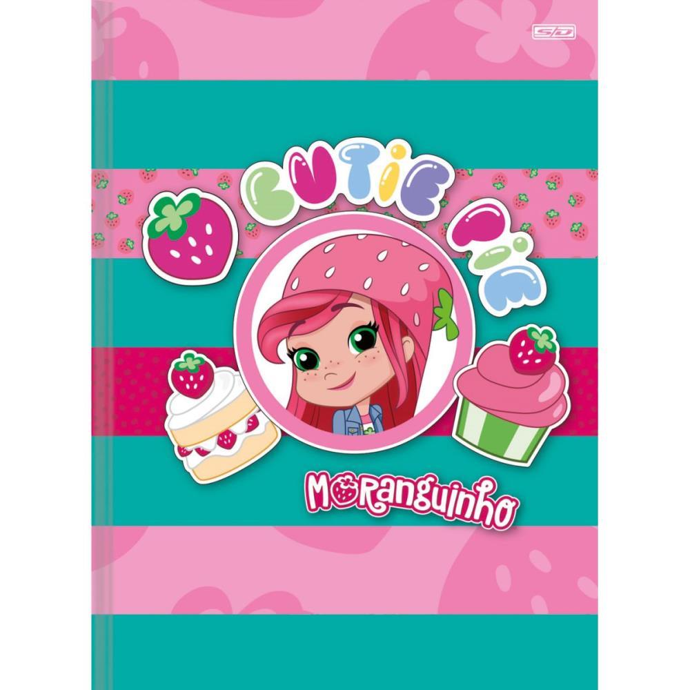 Caderno Brochura 1/4 Capa Dura Moranguinho 80F