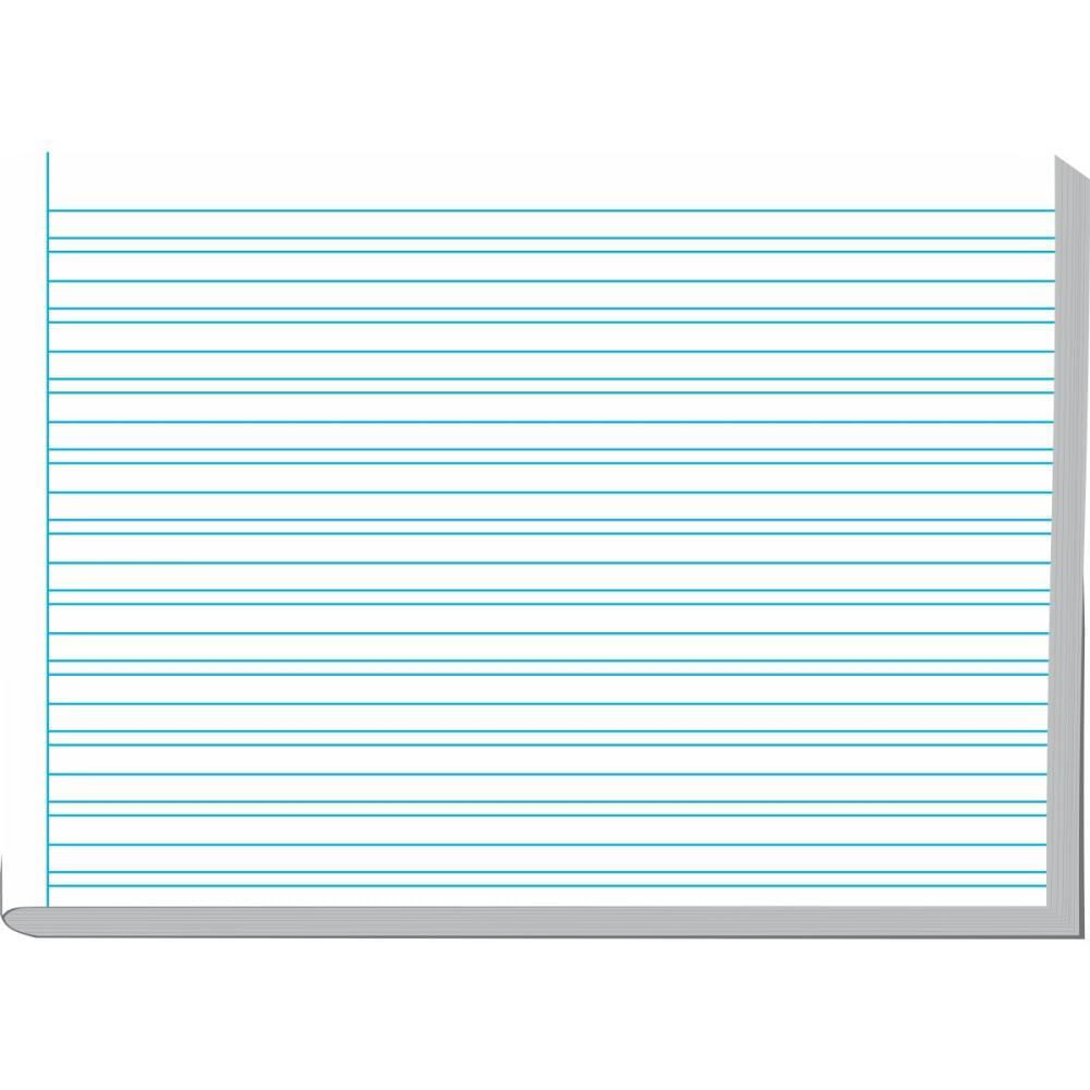 Caderno Caligrafia Capa Dura Liso 48F 1/4 Broch.horiz.verm.