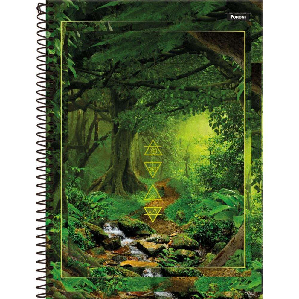 Caderno 10X1 Capa Dura 4 Elementos 160FLS.