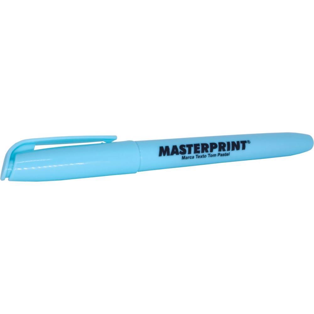 Caneta Marca Texto MP 612 Pastel Azul