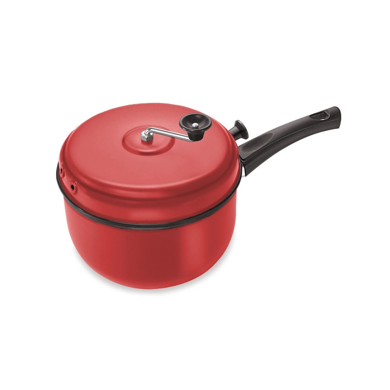Pipoqueira Gourmet - Vermelha - manivela