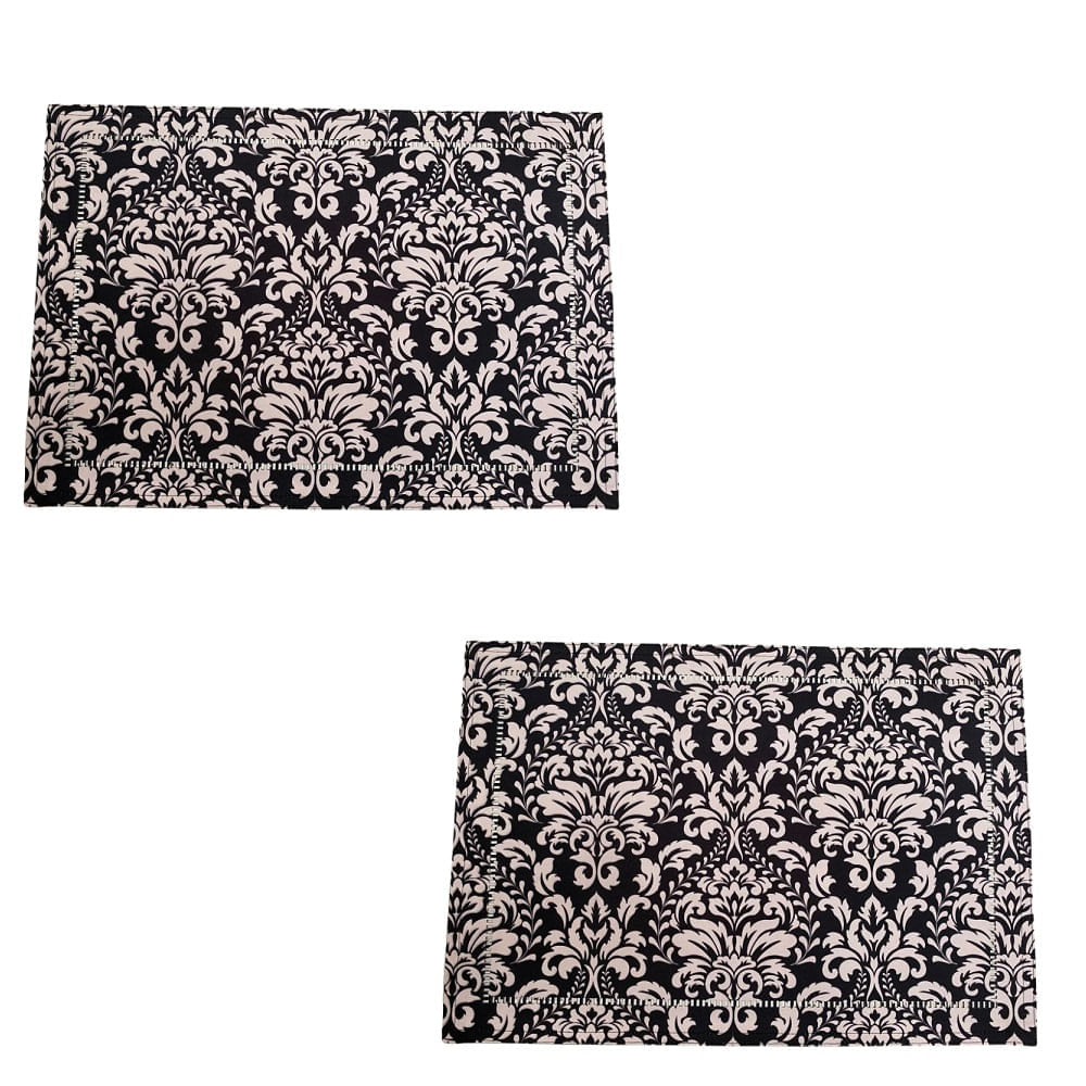 Jogo Americano DUPLA FACE 2 peças - 35 x 50 cm Flor de Lotus