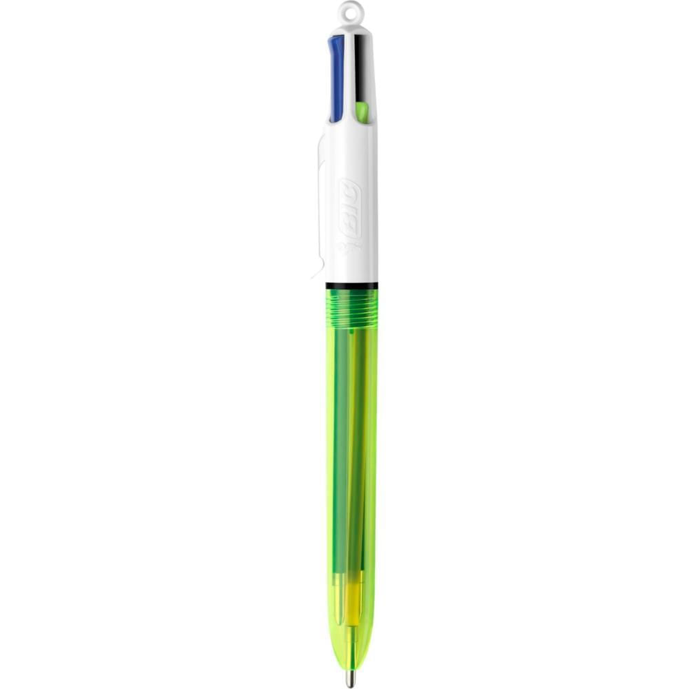 Caneta Esferografica BIC 4  Cores Fluo
