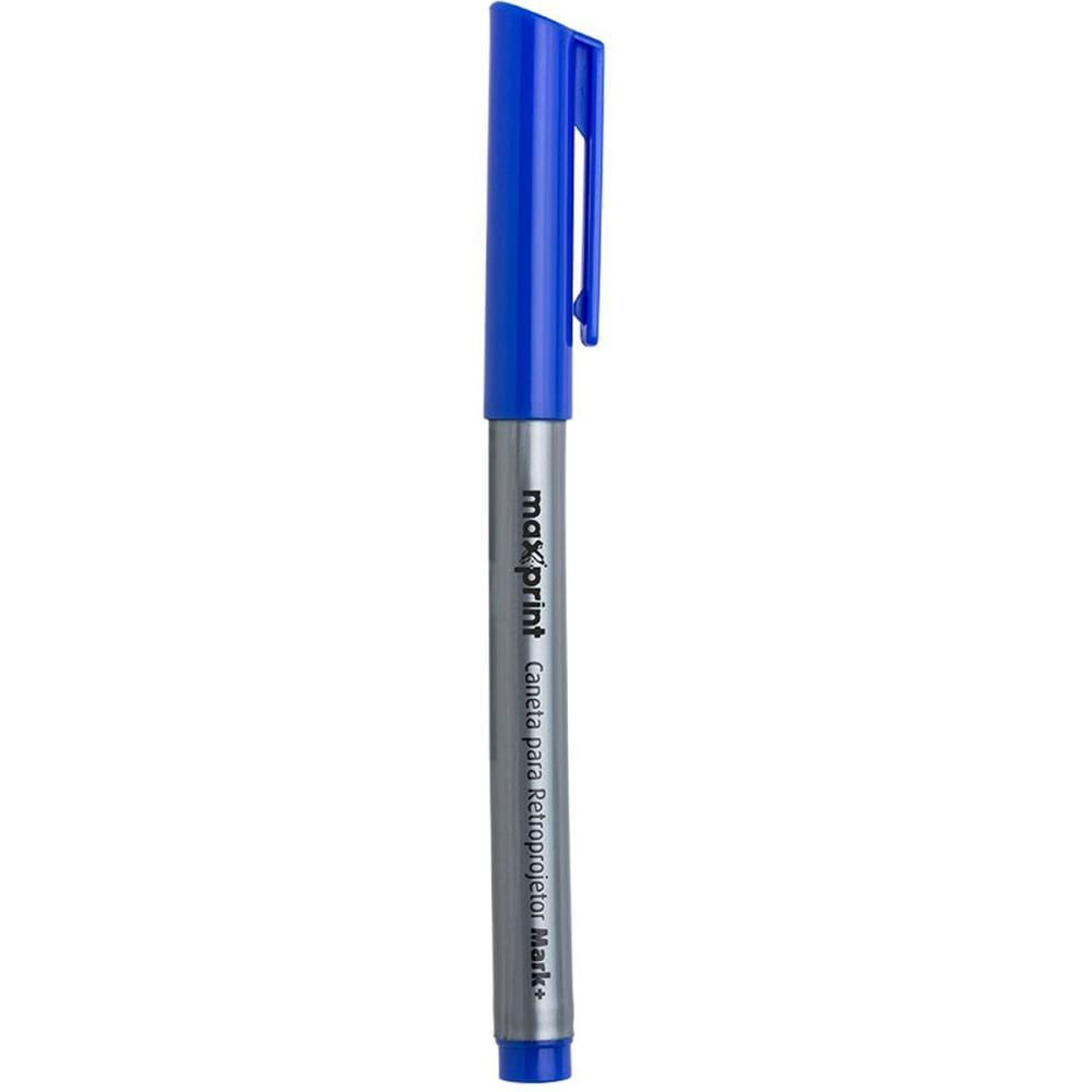 Caneta Retroprojetor 2,0MM Azul MARK