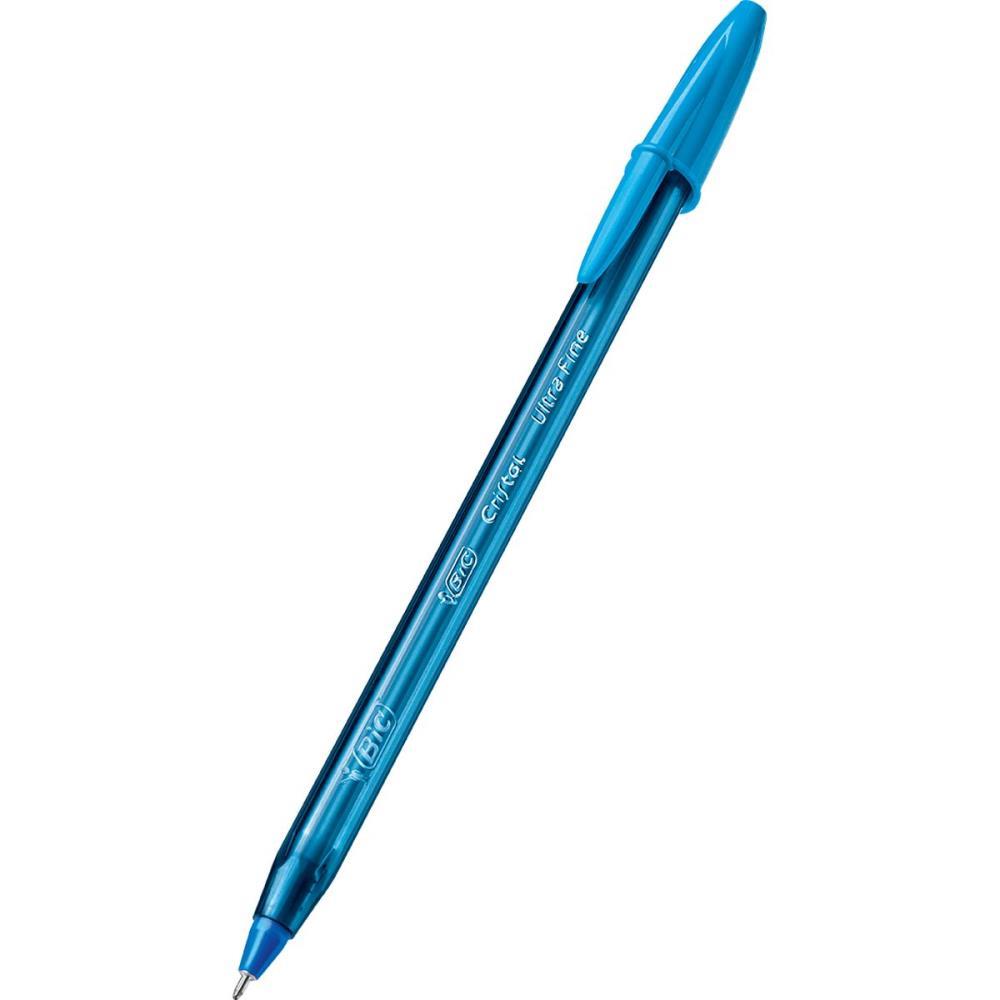 Caneta Esferografica Cristal Fashion Fine Azul