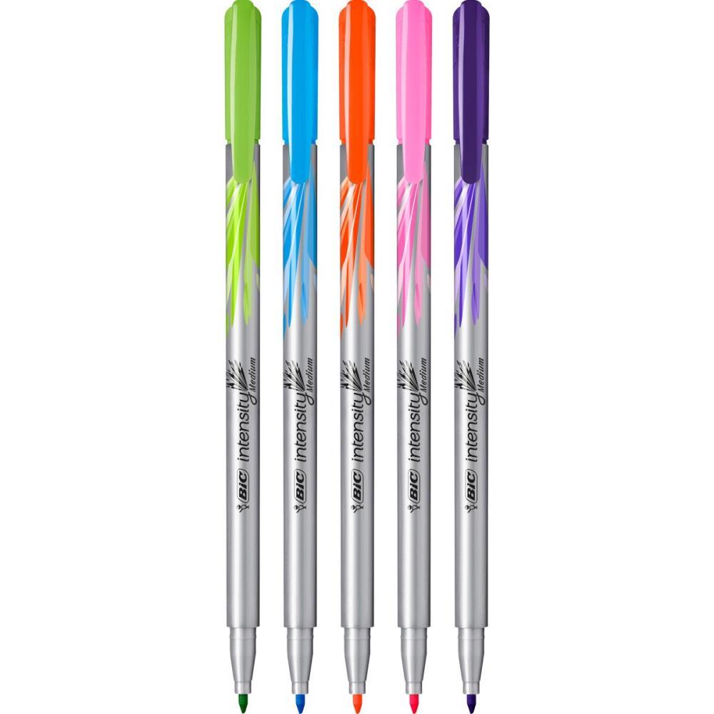 Caneta com Ponta Porosa Intensity 1.0MM Colors 5CORES (0000000890649)