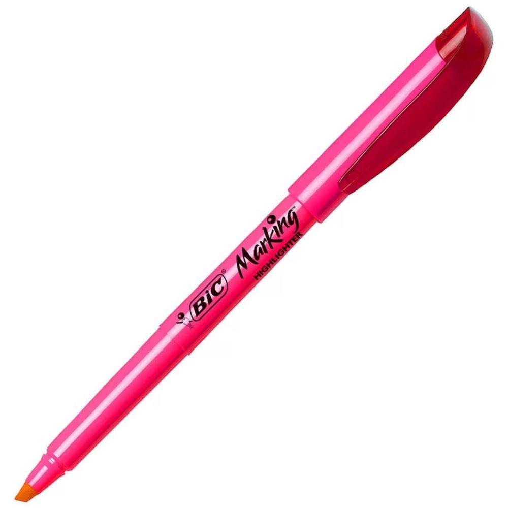 Caneta Marca Texto Brite Liner Rosa