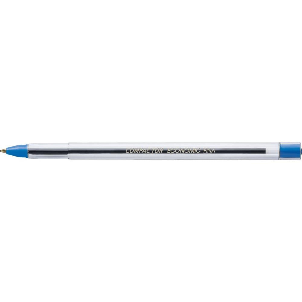 Caneta Esferografica Economic Fina Azul