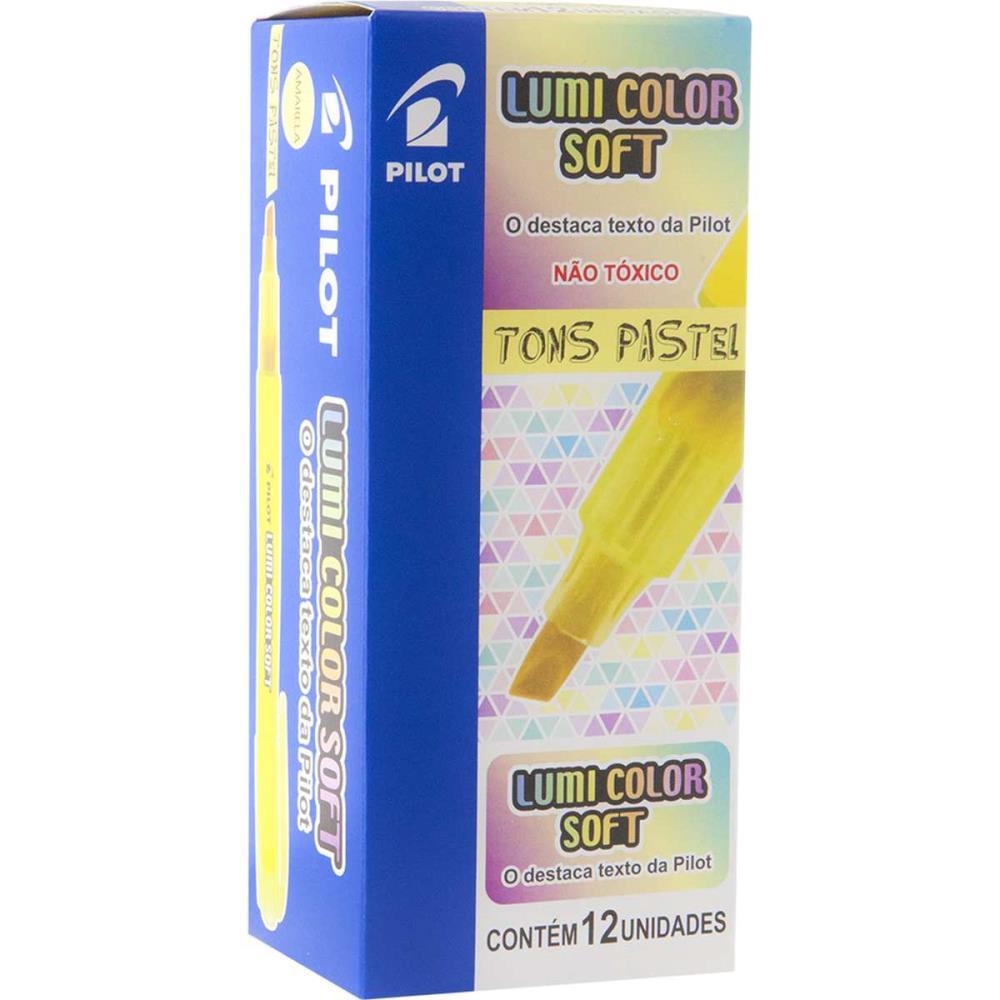 Caneta Marca Texto Lumicolor SOFT Amarela