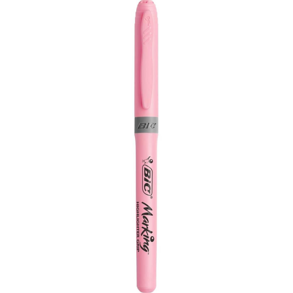 Caneta Marca Texto Marking Rosa Pastel