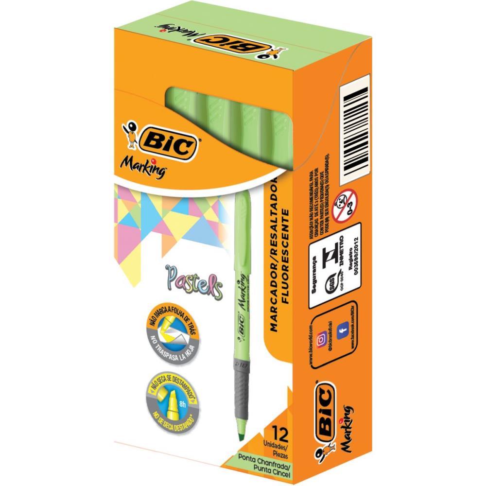 Caneta Marca Texto Marking Verde Pastel