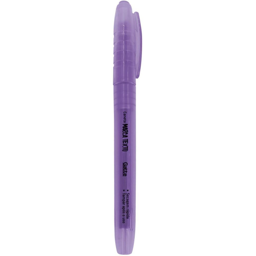 Caneta Marca Texto Gatte Lilas 4MM