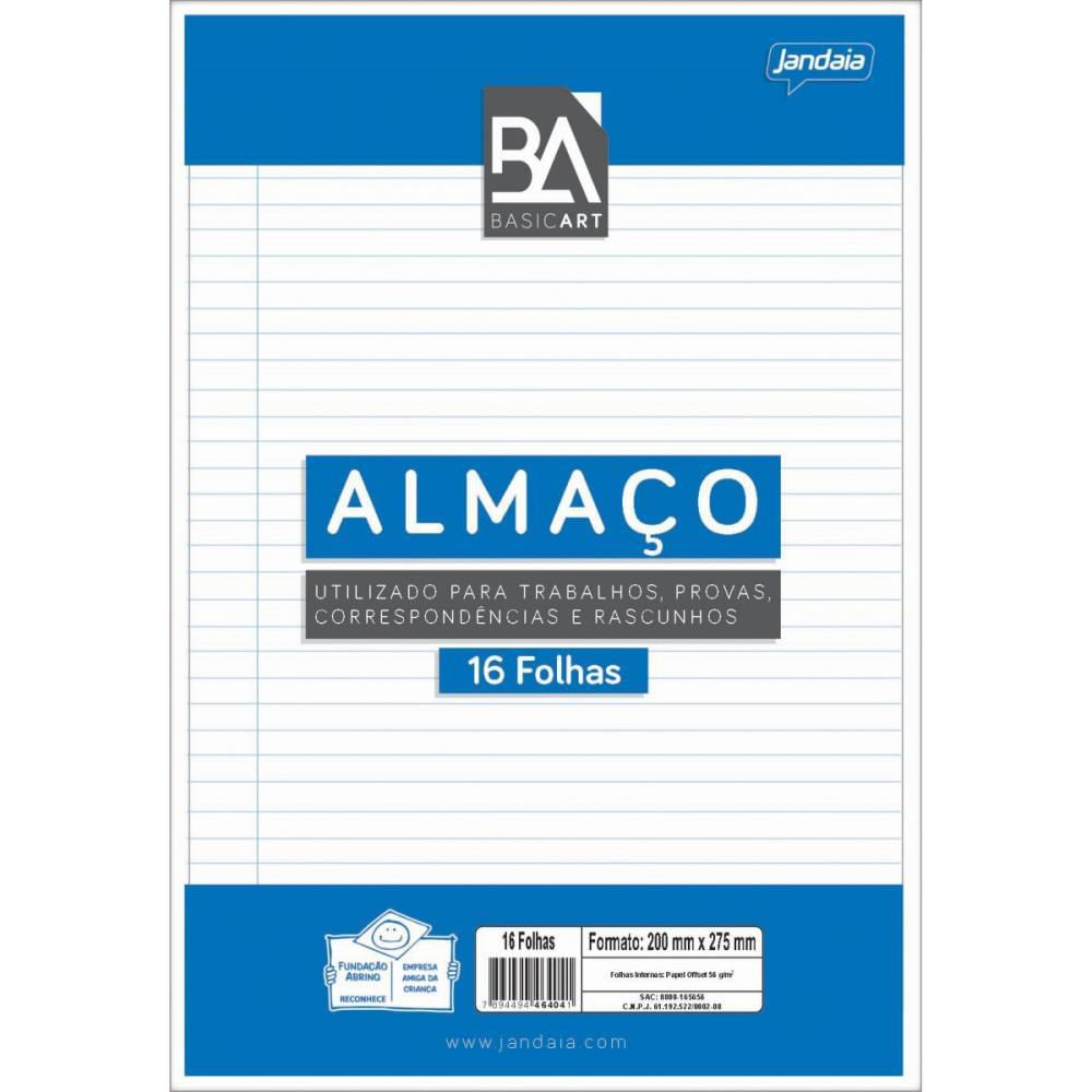 Papel Almaco Basic ART C/PAUTA Margem C/16F