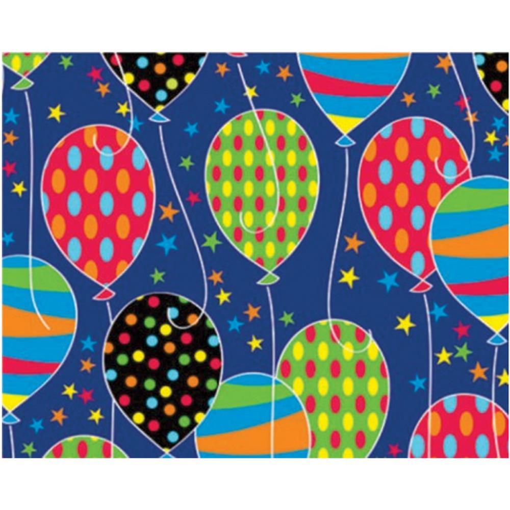Papel Presente Bobina Couche 60CM.MOD.346 Baloes