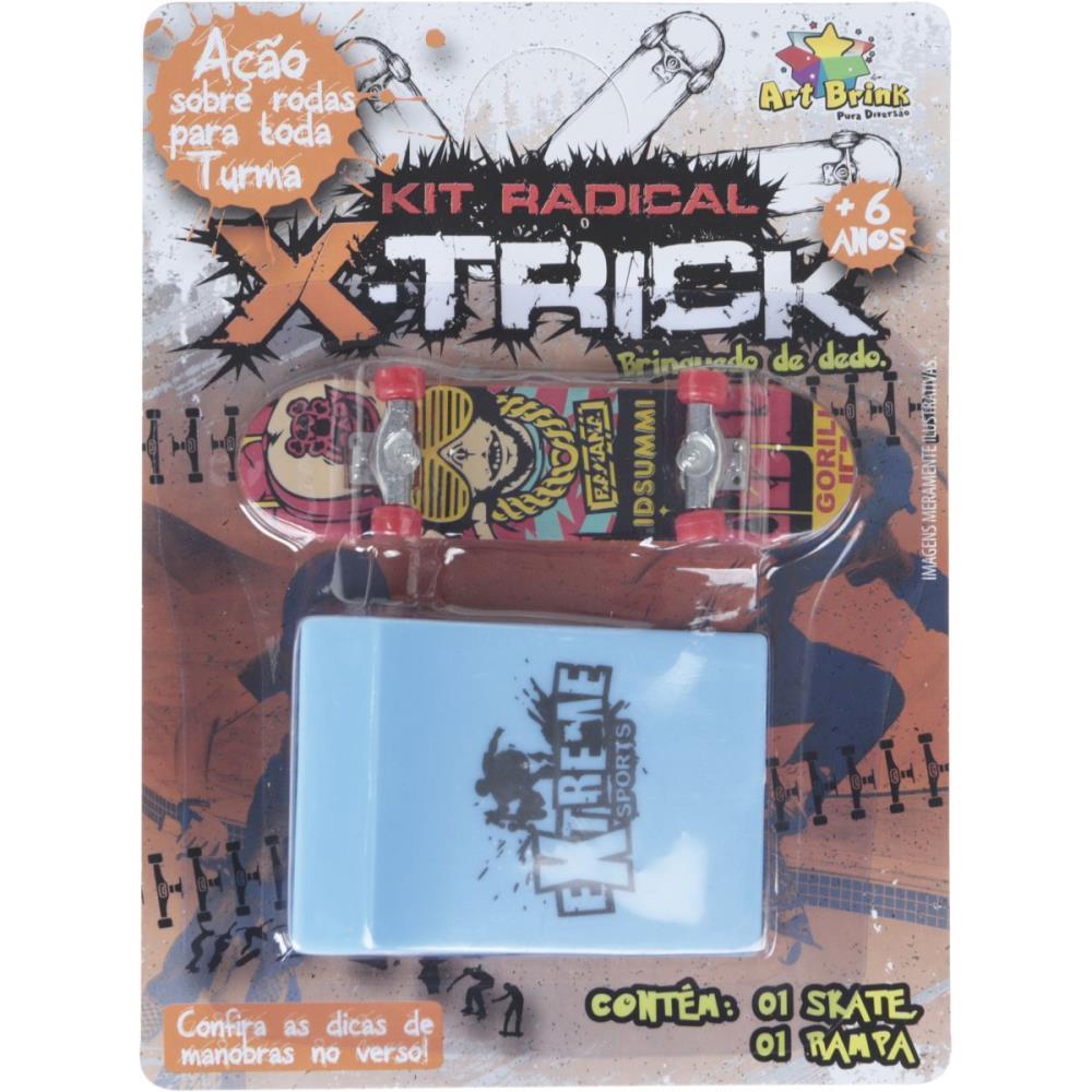 Brinquedo Diverso Skate de Dedo C/RAMPA
