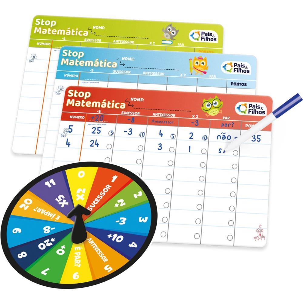 Brinquedo Diverso STOP Matematica