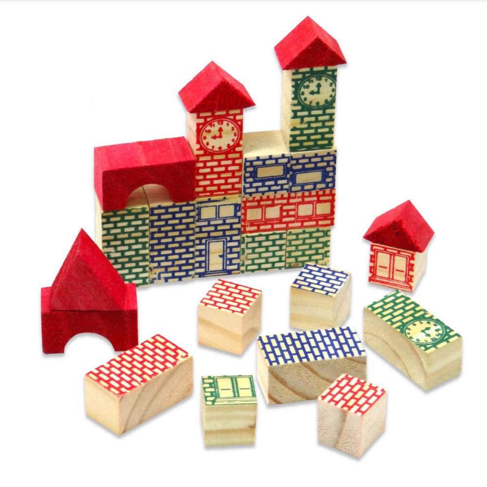 Brinquedo para Montar Futuro Engenheiro 24PC Madeira