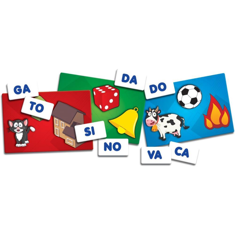 Brinquedo Pedagogico Silabas 28 Pecas