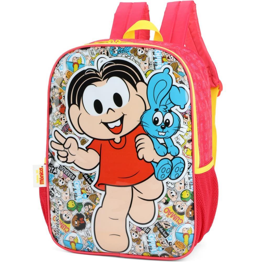 Mochila Infantil T. da Monica G Vermelha