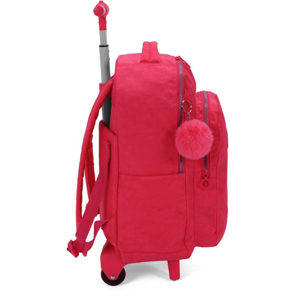 Mochila com Rodinha UP4YOU Crinkle G PINK