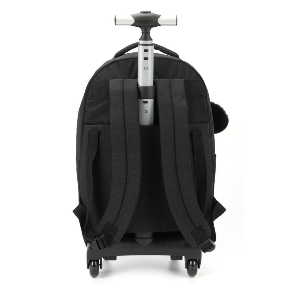 Mochila com Rodinha UP4YOU Crinkle G Preta