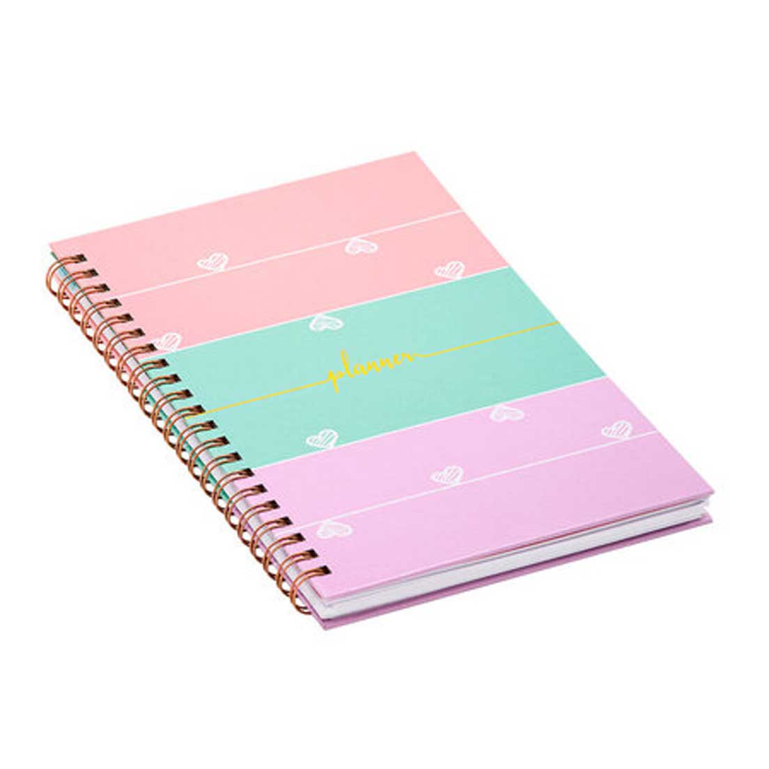 Planner Agenda Permanente 13X18 cm Capa Dura Pastel BRW