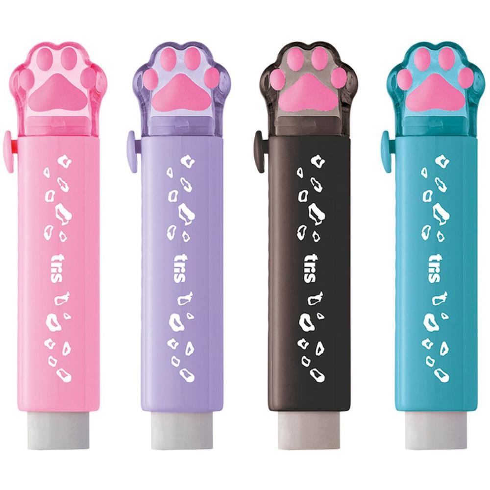Borracha Caneta FLUFFY PETS 4 Cores